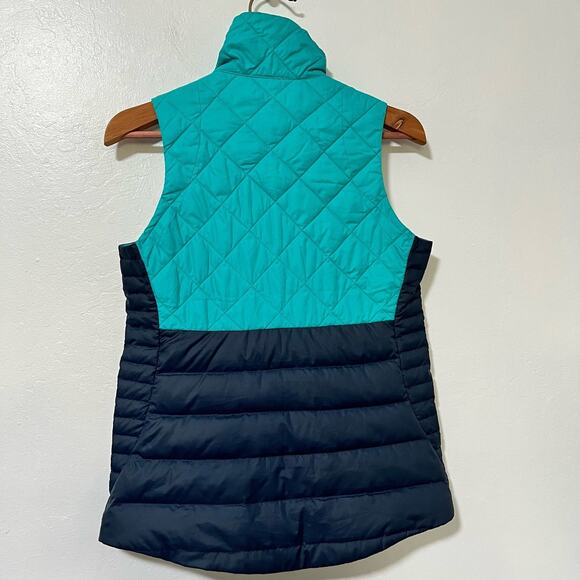 FlyFlow Womens Laurel Down Packable Puffer Vest Size XS Outdoor Gorpcore Travel - Picture 2 of 13